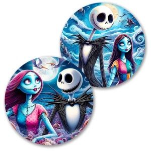 Disney Nightmare Before Christmas Car Coasters
